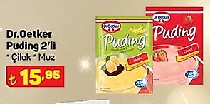 Dr. Oetker Puding Çeşitleri 2'li image