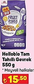 Hellobio Tam Tahıllı Gevrek 550 g image