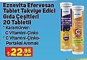 Eznevita Efervesan Tablet Takviye Edici Gıda Çeşitleri 20 Tabletli image