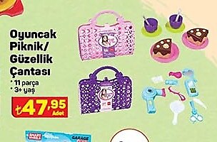 Oyuncak Piknik/Güzellik Çantası image