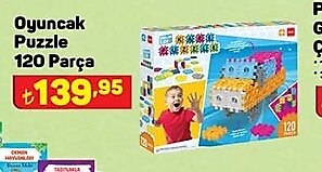 Oyuncak Puzzle 120 Parça image