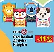 Beta Kids Özel Kesimli Aktivite Kitapları image