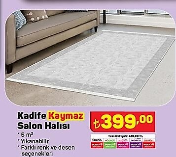 Kadife Kaymaz Salon Halısı 5 m2 image
