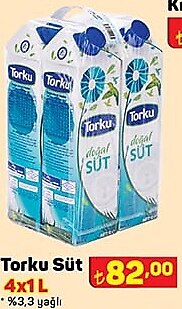 Torku Süt 4x1 L image
