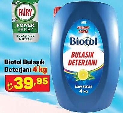 Biotol Bulaşık Deterjanı 4 kg image