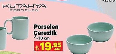 Kütahya Porselen Çerezlik 10 cm  image