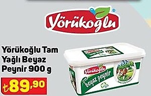 Yörükoğlu Tam Yağlı Beyaz Peynir 900 g image