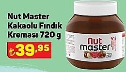 Nut Master Kakaolu Fındık Kreması 720 g image