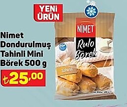 Nimet Dondurulmuş Tahinli Mini Börek 500 g image