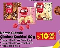 Nestle Classic Çikolata Çeşitleri 60 g image