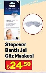 Stopever Bantlı Jel Göz Maskesi image