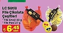 LC Sütlü File Çikolata Çeşitleri 30/27 g image