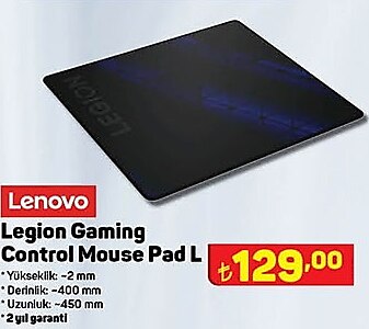 Lenovo Legion Gaming Control Mouse Pad L image