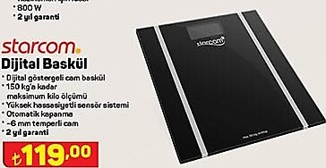 Starcom Dijital Baskül image