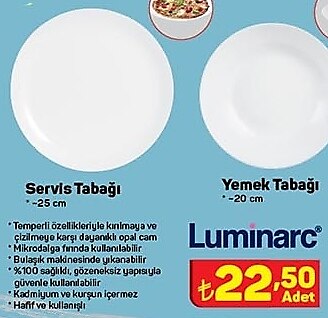 Luminarc Servis Tabağı 25 cm image