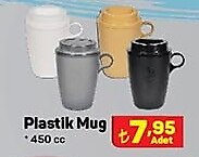 Plastik Mug 450 cc image