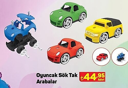 Oyuncak Sök Tak Arabalar  image