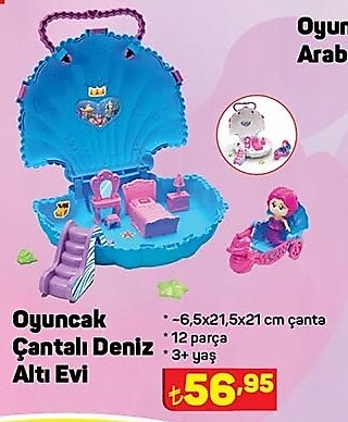 Oyuncak Çantalı Deniz Altı Evi  image