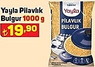 Yayla Pilavlık Bulgur 1000 g image