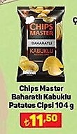 Chips Master Baharatlı Kabuklu Patates Cipsi 104 g image