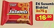 Eti Susamlı Bisküvi 3x75 g image