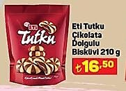 Eti Tutku Çikolata Dolgulu Bisküvi 210 g image