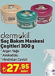 Dermokil Saç Bakım Maskesi Çeşitleri 300 g image