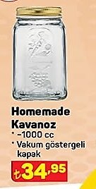 Paşabahçe Homemade Kavanoz 1000 cc image