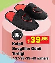 Juno Kalpli Sevgililer Günü Terliği  image