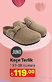 Juno Keçe Terlik  image