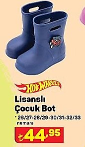 Hot Wheels Lisanslı Çocuk Bot image