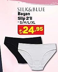 Silk&Blue Bayan Slip 2'li  image