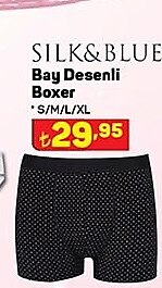 Silk&Blue Bay Desenli Boxer  image