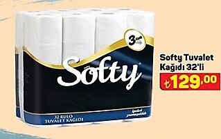 Softy Tuvalet Kağıdı 32'li image