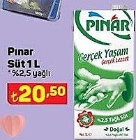 Pınar Süt 1 l image