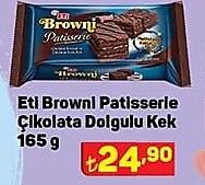 Eti Browni Patisserie Çikolata Dolgulu Kek 165 g image