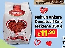 Nuh'un Ankara Domatesli Kalp Makarna 350 g image