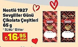 Nestle 1927 Sevgililer Günü Çikolata Çeşitleri 65 g image