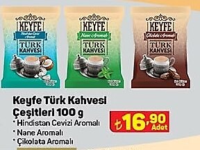 Keyfe Türk Kahvesi Çeşitleri 100 g image