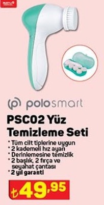 Polosmart PSC02 Yüz Temizleme Seti image