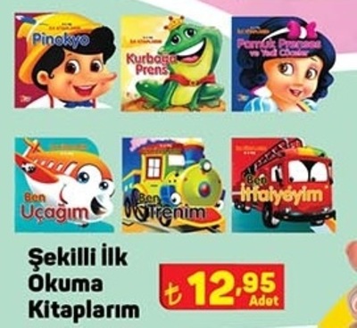 Şekilli İlk Okuma Kitaplarım image