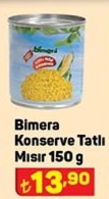 Bimera Konserve Tatlı Mısır 150 g image