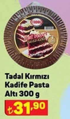 Tadal Kırmızı Kadife Pasta Altı 300 g image