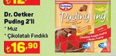 Dr. Oetker Puding 2'li image