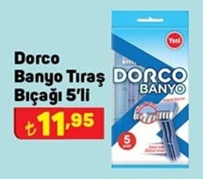 Dorco Banyo Tıraş Bıçağı 5'li image