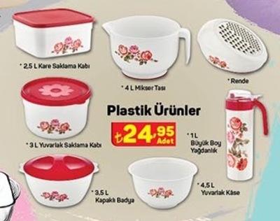 Plastik Ürünler/Adet image