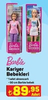 Barbie Kariyer Bebekleri 30 cm image