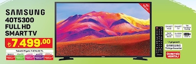 Samsung 40T5300 Full HD Smart Tv image