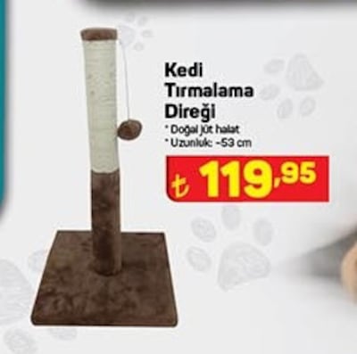 Kiwipets Kedi Tırmalama Direği 53 cm image