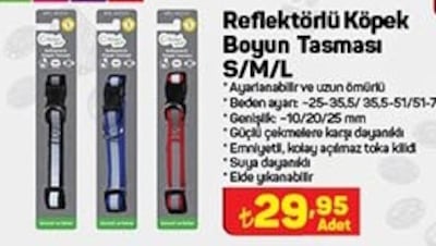 Kiwipets Reflektörlü Köpek Boyun Tasması  image